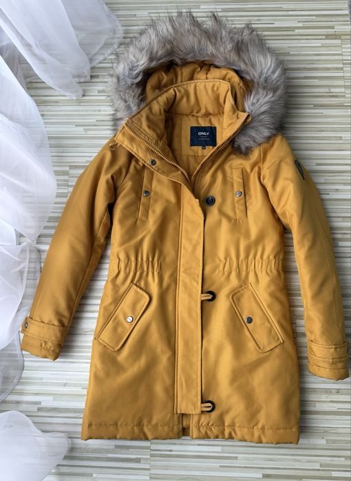 Geaca parka mustar Only