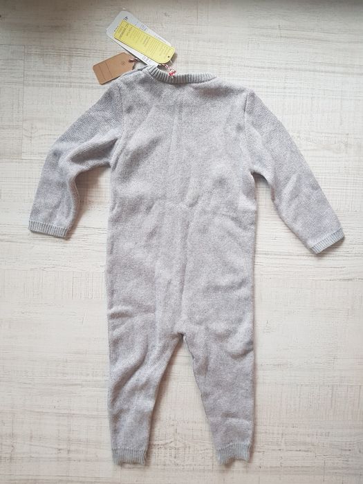 Salopeta cu tematica de Craciun LC Waikiki Baby 12-18 luni