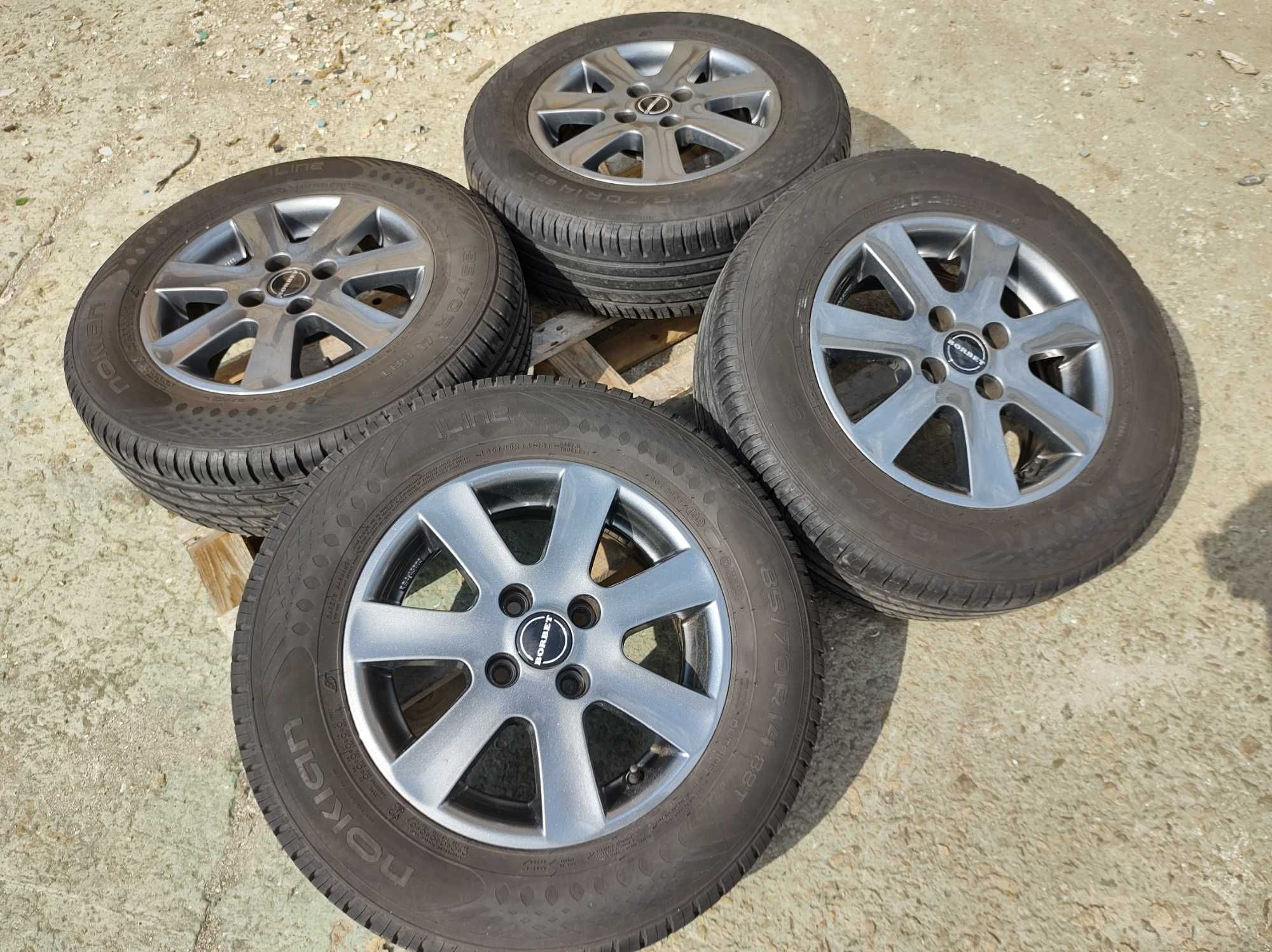 14 джанти 4х100 Opel Corsa C D Vectra B Renault Dacia Logan 6J et38