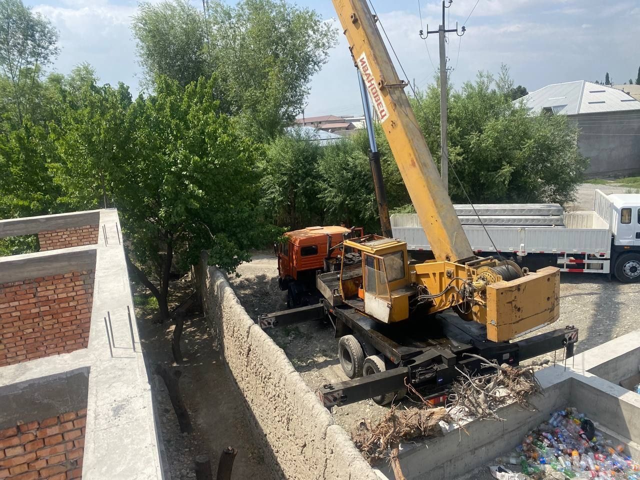 Beton plitalar o‘rnatish