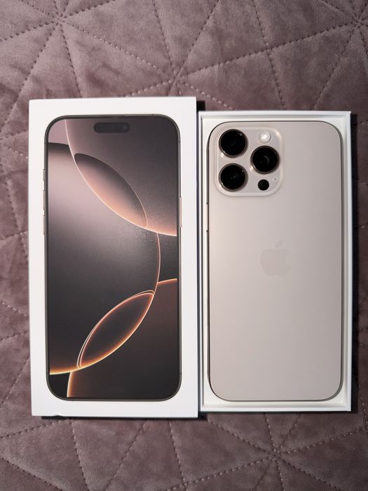 Iphone 16 pro max desert titanium 512gb