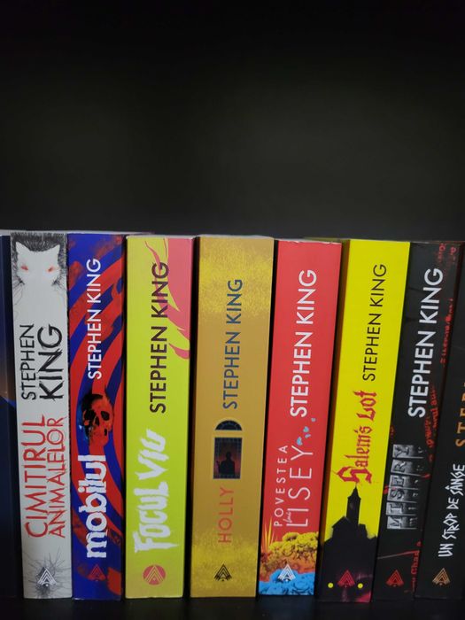 Vand carti Stephen King 18 buc. NOI ! traduse in limba ROMANA