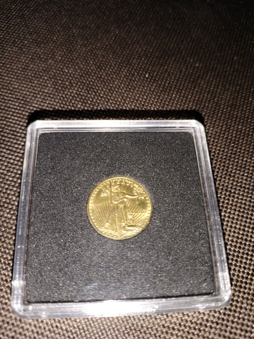 Moneda 5 dolari "American Gold Eagle" 2010 Bullion Coinage replicata
