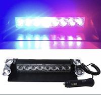Stroboscop LED auto parbriz COB rosu albastru - Stroboscoape politie