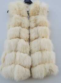 Дамски елек естествен косъм лисица купуван от Турция Л размер