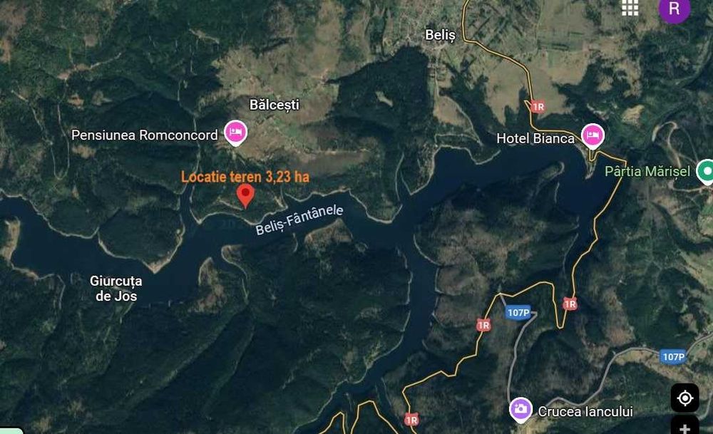 Vand Teren Balcesti/Belis cu deschidere la lacul Belis-Fantanele