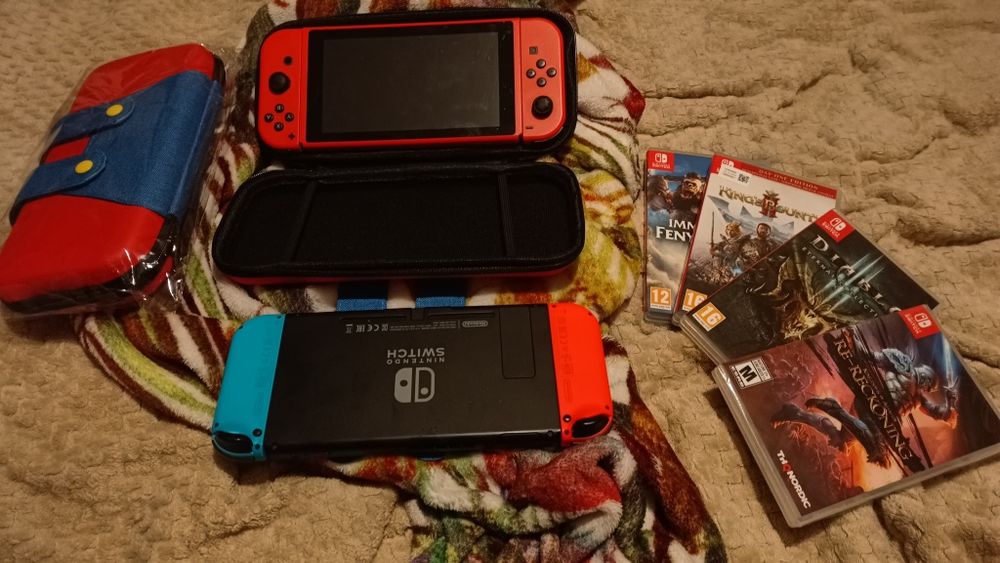 Чисто Нов Калъф Nintendo Switch Mario