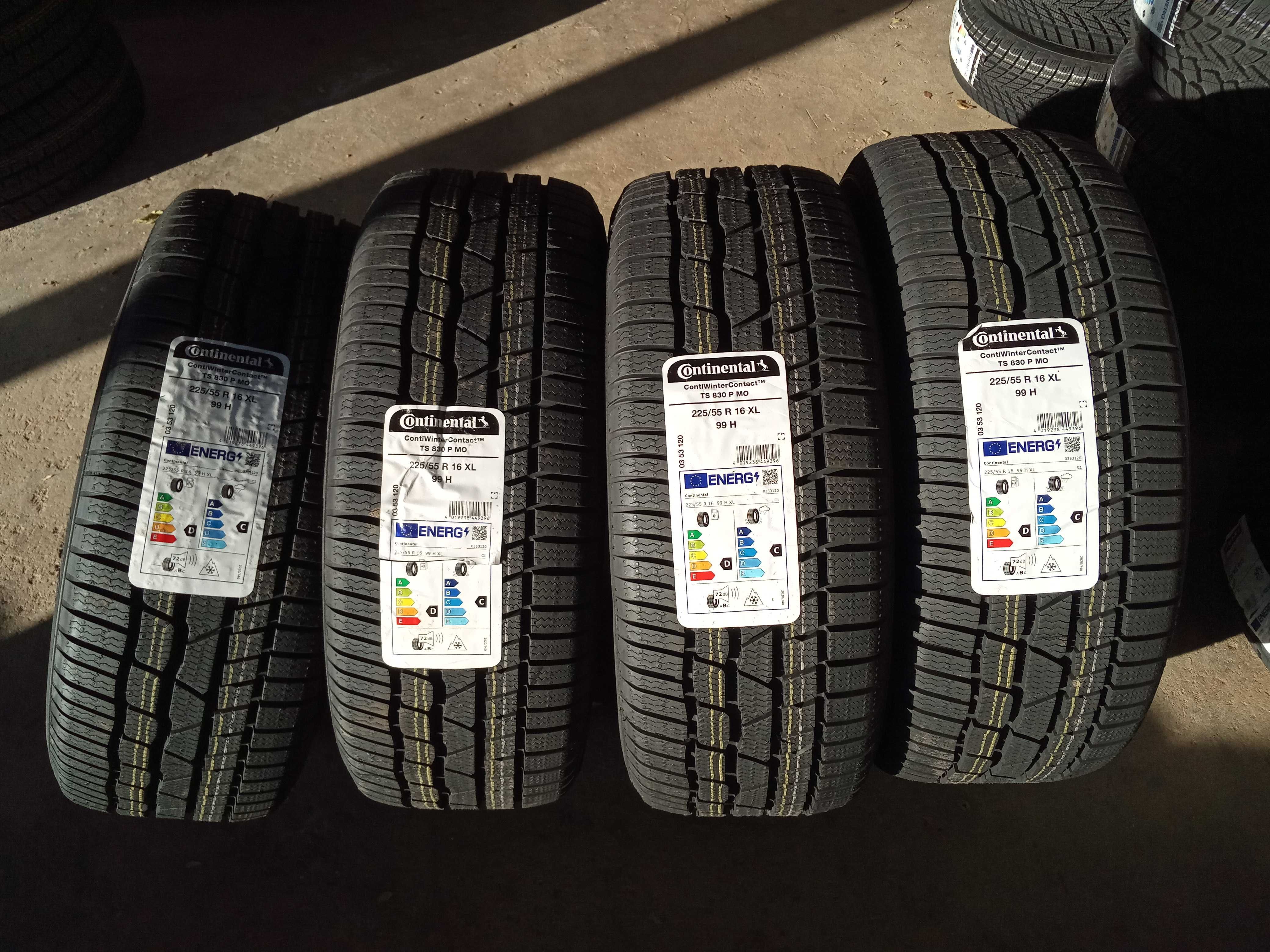 4 Нови зимни гуми 225/55R16 Continental WC TS830P MO XL 99H DOT2624