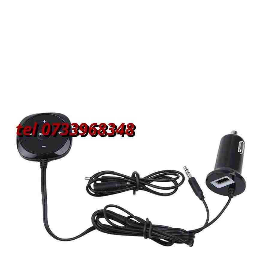 Car Kit Bluetooth Aux Universal Cu Bricheta 2 Usb