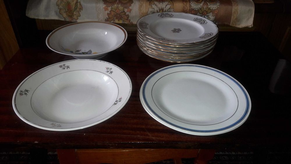 Посуда тарелки по 500 тг. штука