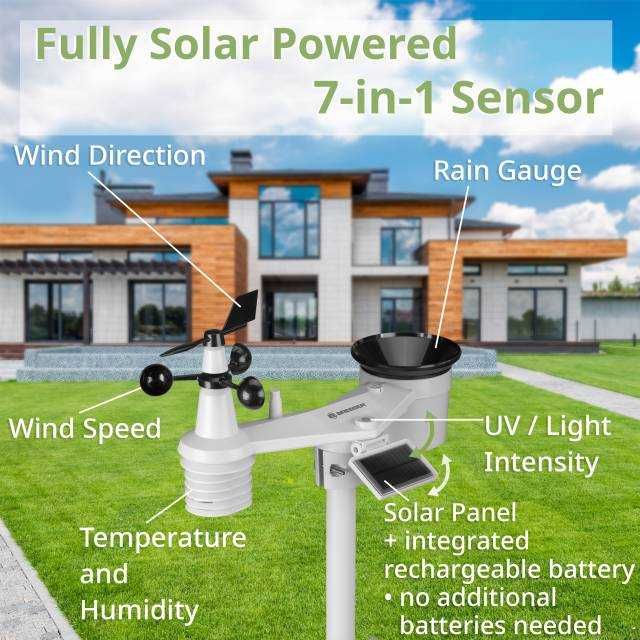 Метеорологична станция BRESSER 6-day 4CAST PRO SF 7-in-1 Wi-Fi