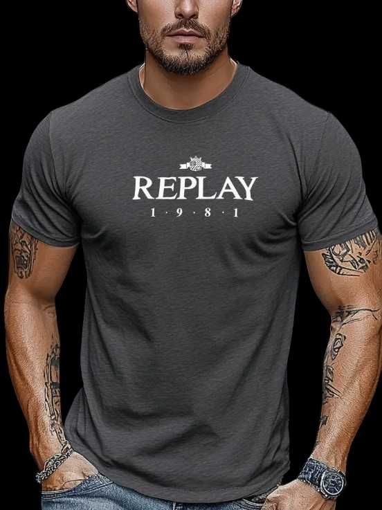 Мъжка лятна тениска REPLAY