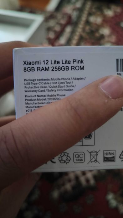 xiomi 12 lite karopka