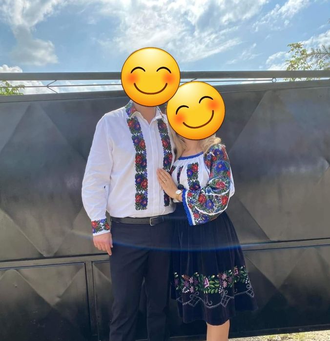 Cămăși populare (ie) cu mărgele