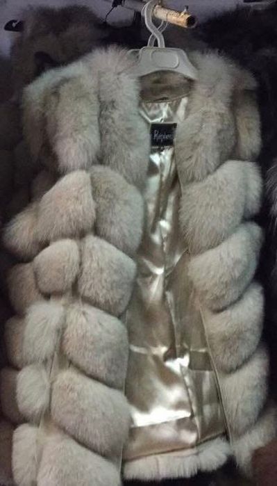 Елек естествен косъм от лисица