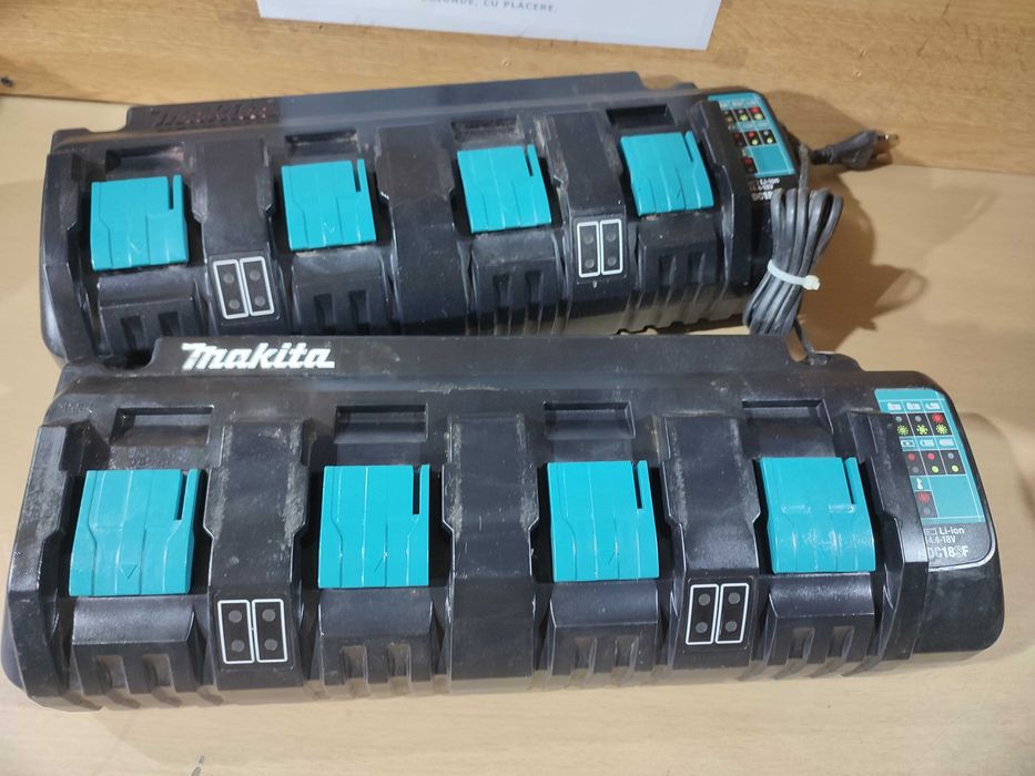 Makita DC18SF 18V 4 slots incarcator statie charger baterie acumulator