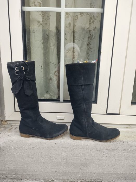 Cizme dama piele intoarsa sau nabuk 36