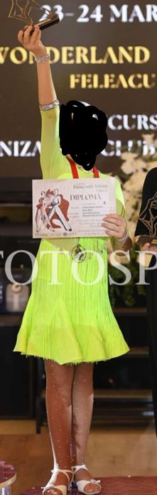 Rochiță dans sportiv debutanți 8-10 ani