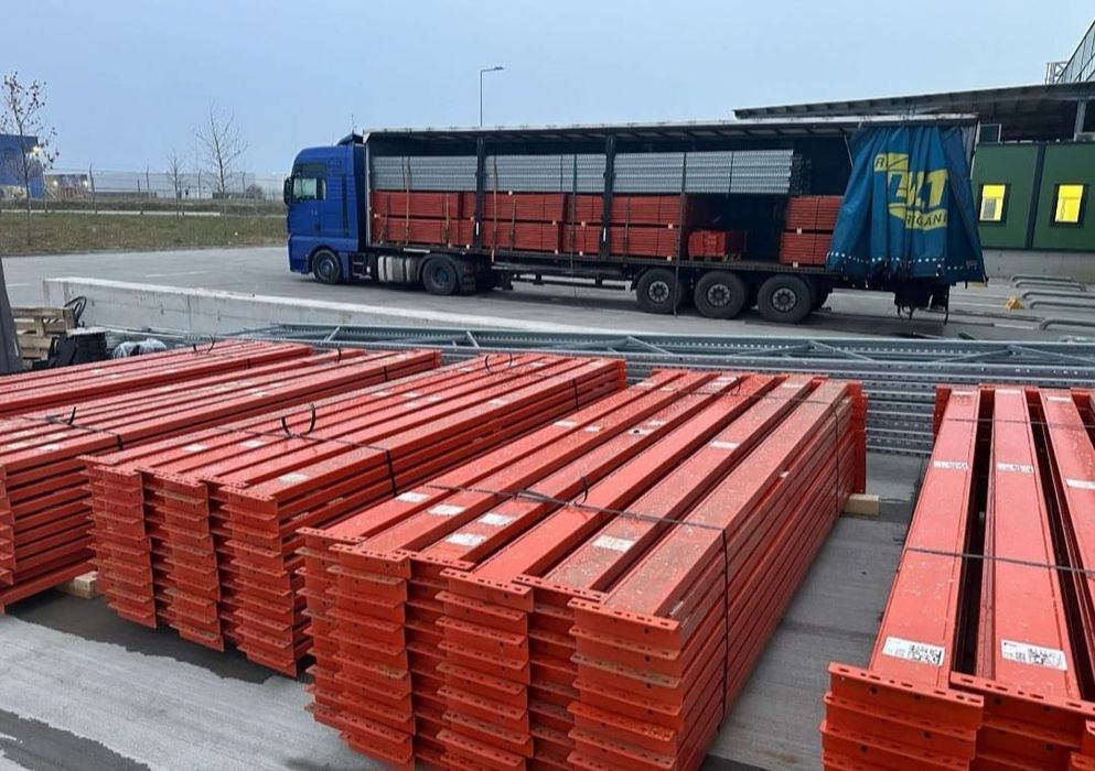 Rafturi metalice profesionale pentru depozitare marfa 85x9865