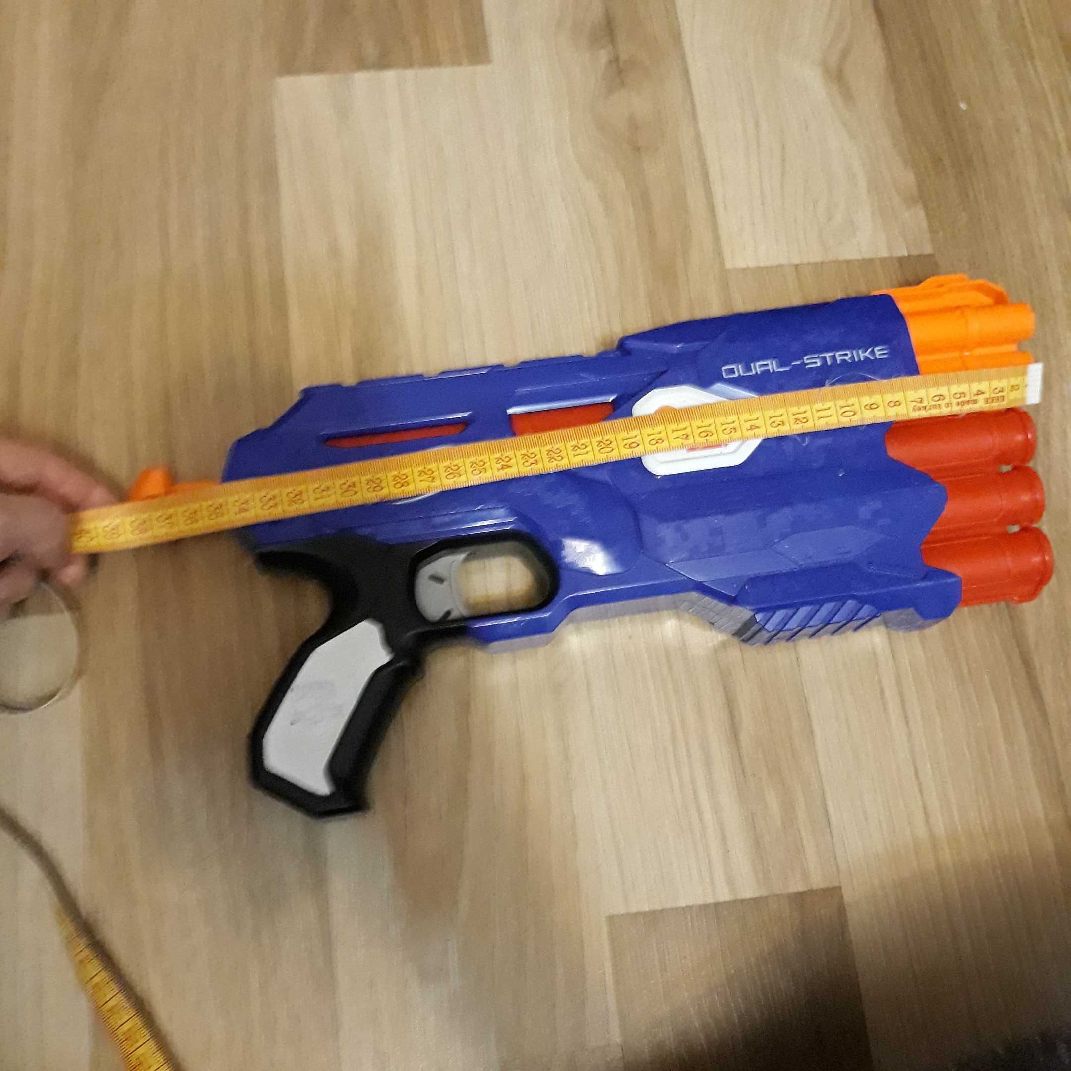 Nerf Dual Strike gloante groase si subtiri