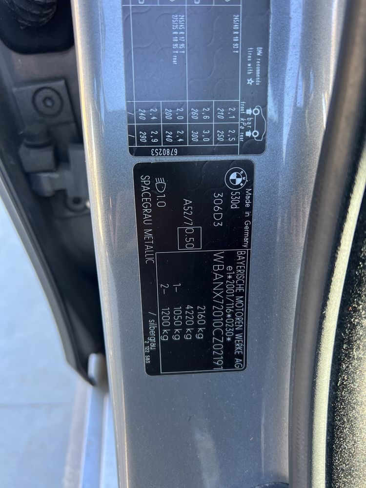 Motor bmw m57 306d3 218cp 231 235cai