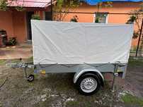 Remorcă Stema 750 kg cu prelată 2020 *recent adusă din Germania *
