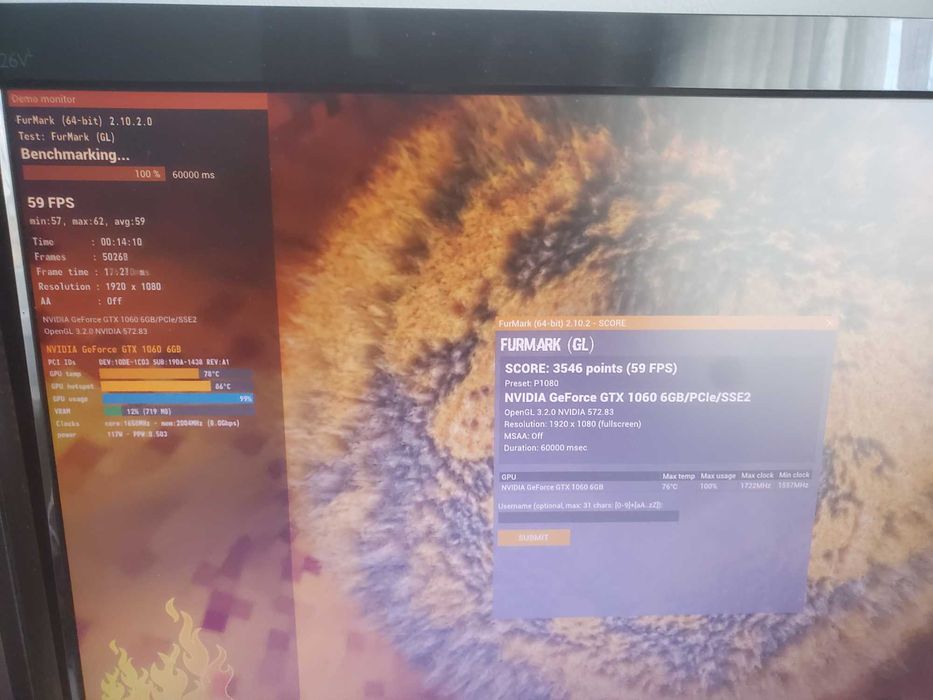 Placa ZOTAC GeForce GTX 1060 6GB GDDR5X HDMI DVI Gaming PC