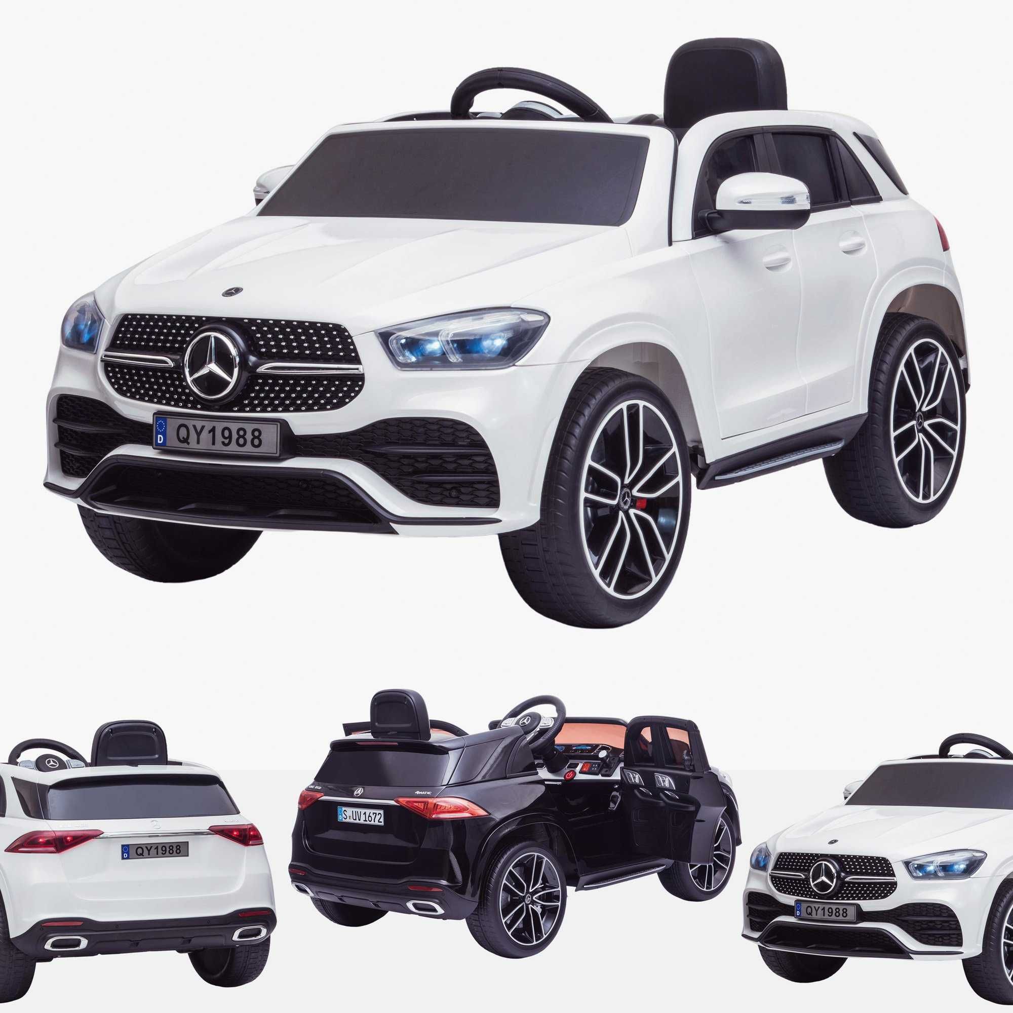 Акумулаторен джип Mercedes 12V батерия,MP3 GLE450 Лицензиран