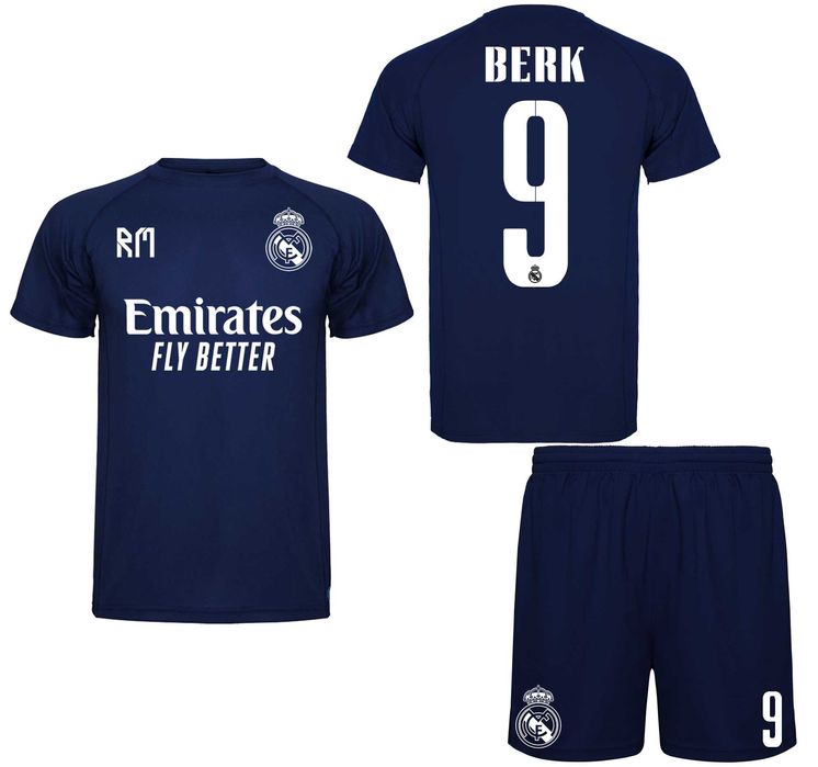 DRI-FIT екипи REAL MADRID / РЕАЛ МАДРИД Mbappe с ИМЕ и НОМЕР по избор!