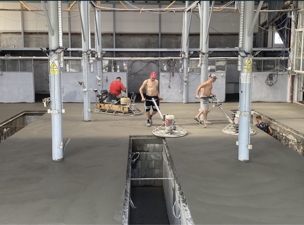 Turnari beton finisat elicopterizat mecanic