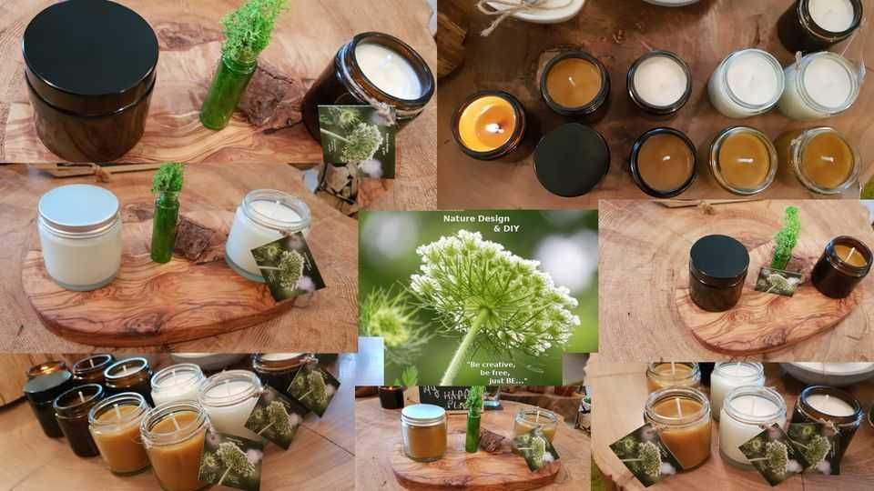 Lumanari naturale (variate modele)