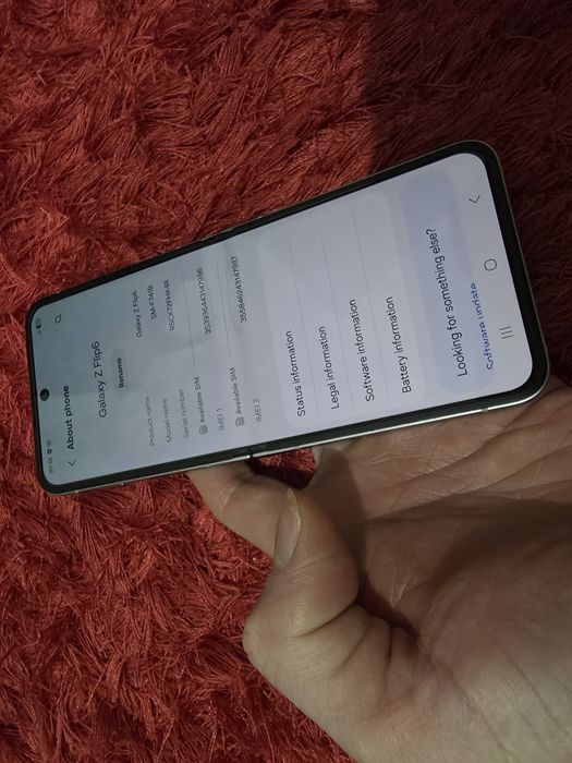 -Samsung Z Fold 6, Grey, 256Gb, 12Ram, doar telefonul, impecabil, star