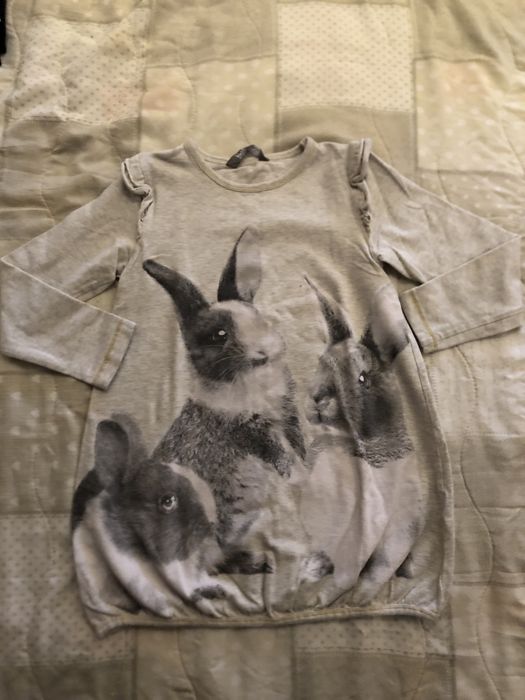 Блузки с дълъг ръкав за момиче 5-6г (110-116)