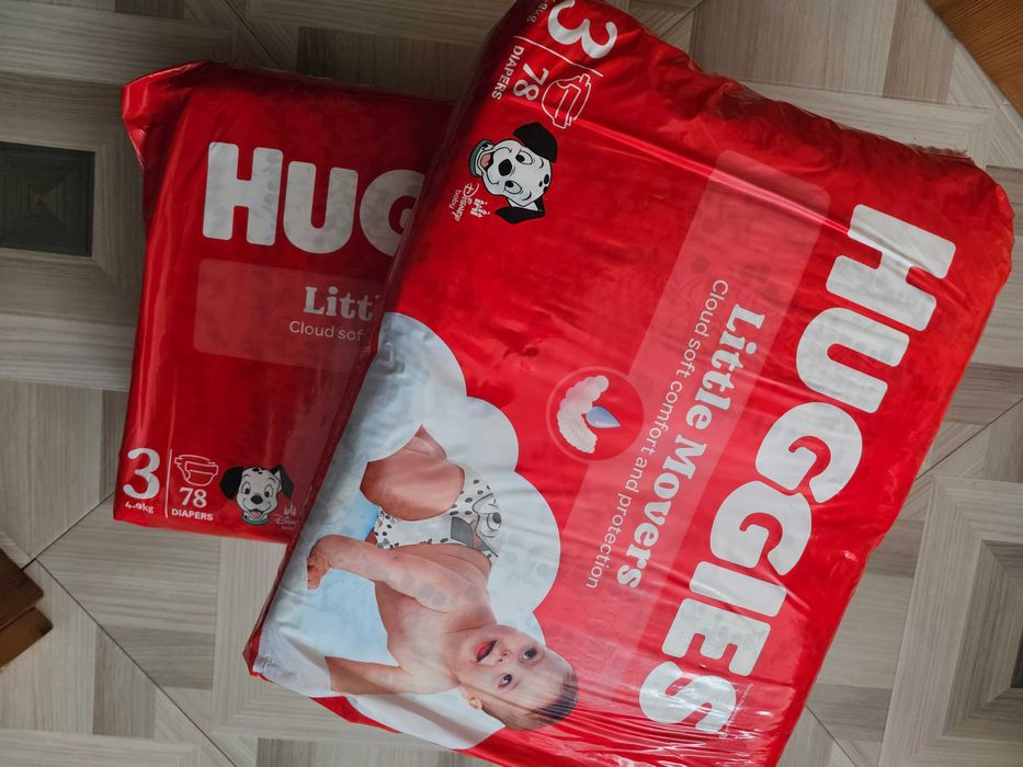 Памперси Huggies!