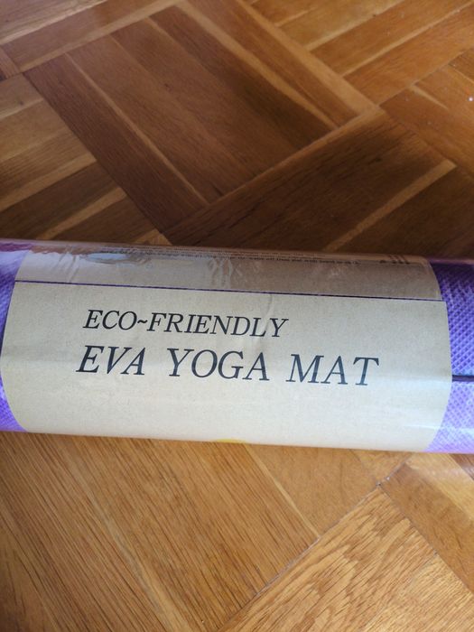 Постелка за йога нова - екологична