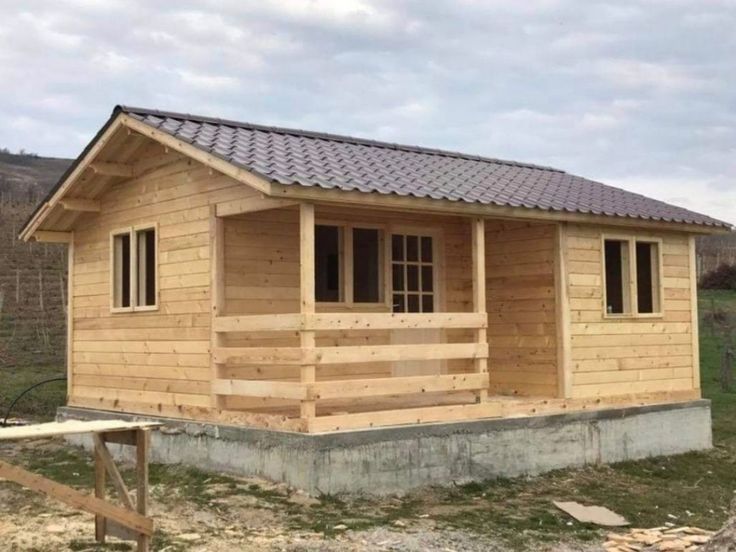 Construim case si cabane din lemn stil A Frame, folosind materiale de