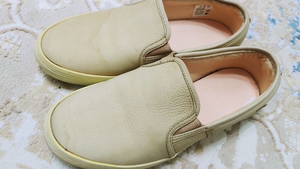 Мокасины женские Lacoste