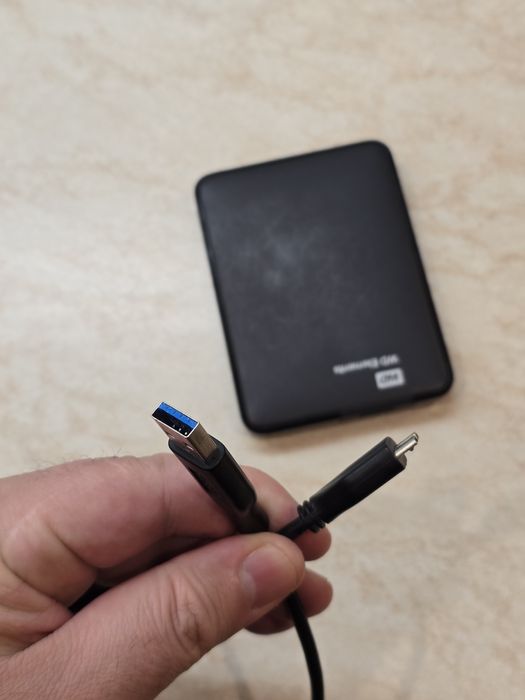 Hard disk extern Western digital WD Elements, 500 GB