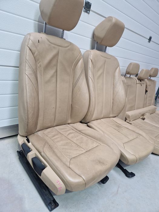 Interior piele crem bmw f31 cu incalzire