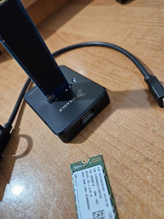 Adaptor USB la SSD M.2 Sata Type C tip HDD