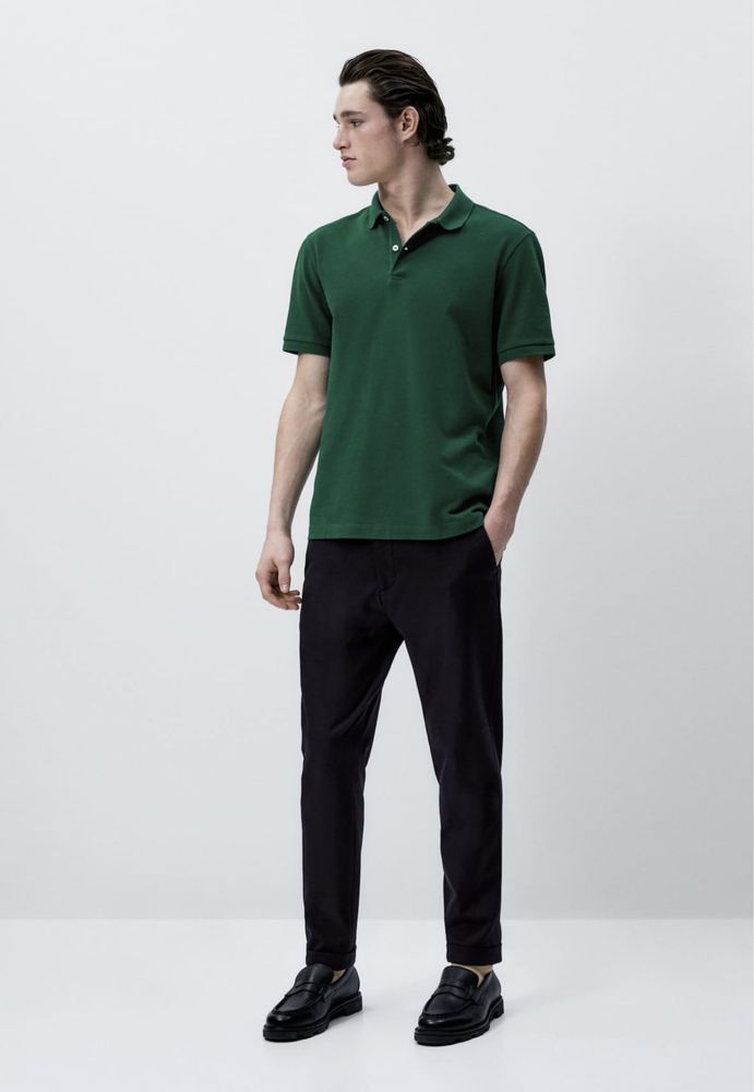 Tricou polo Massimo Dutti