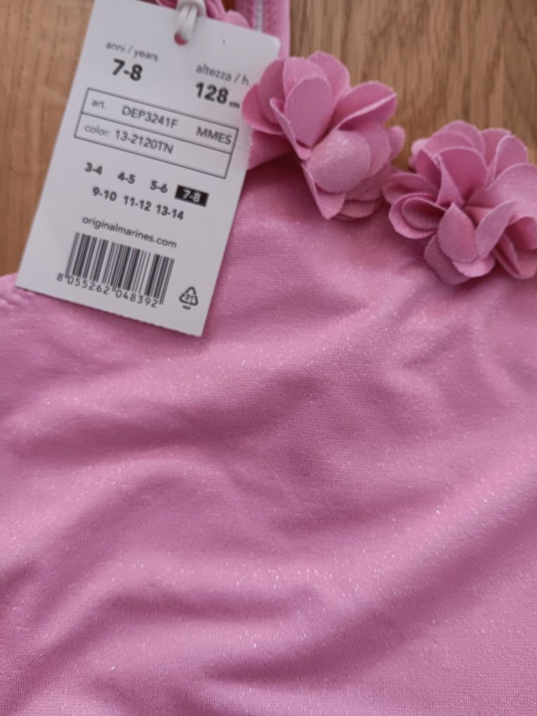 Цял детски бански Original marins, 6-7г, с етикет