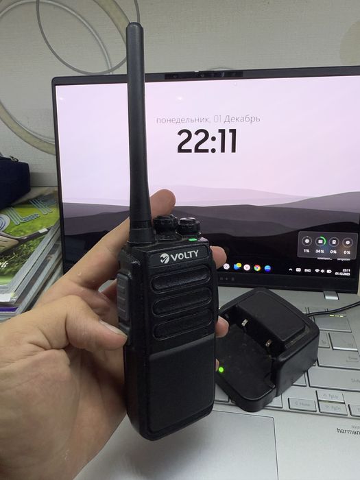 Рация Volty 2 шт.       В комплекте зарядка