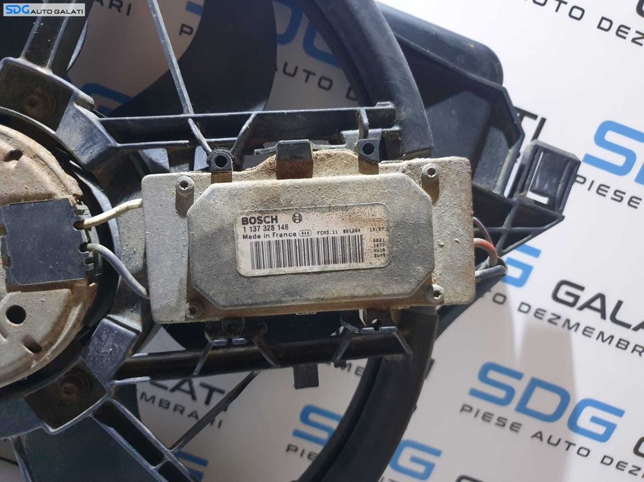 Ventilator Electroventilator Cu Releu Modul Ford Focus 2 1.8 TDCI 2004 - 2010 Cod 3M5H-8C607-RG 1137328148