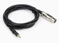Cablu Audio Profesional Cablul Microfon XLR la 3.5mm (5m lungime)