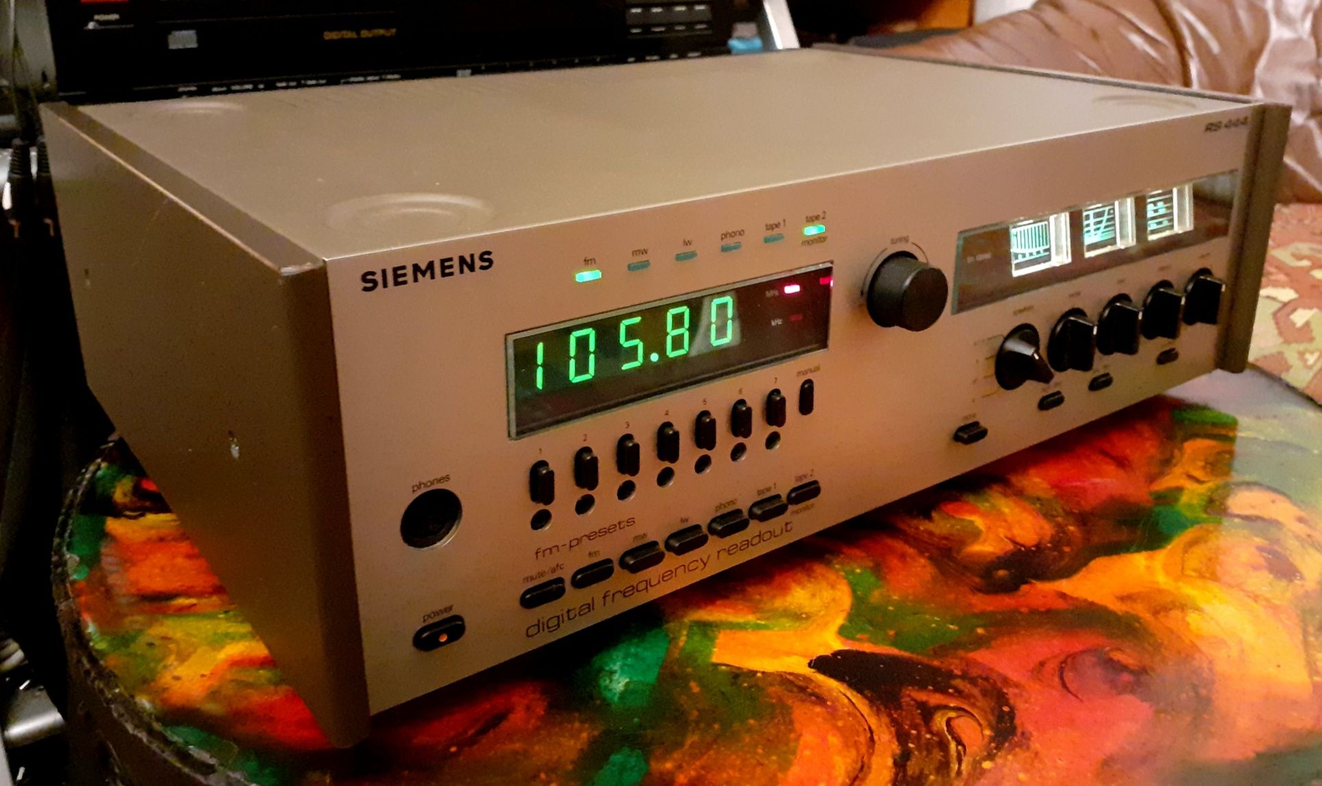 Amplificator SIEMENS RS-444 vintage impecabil made in Germany