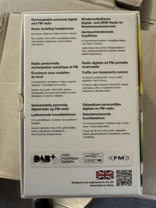 Pure Move 2500 – Radio portabil digital DAB/DAB+/FM