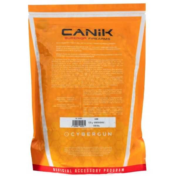Bile airsoft teflon Canik Bio 0.25 gr albe