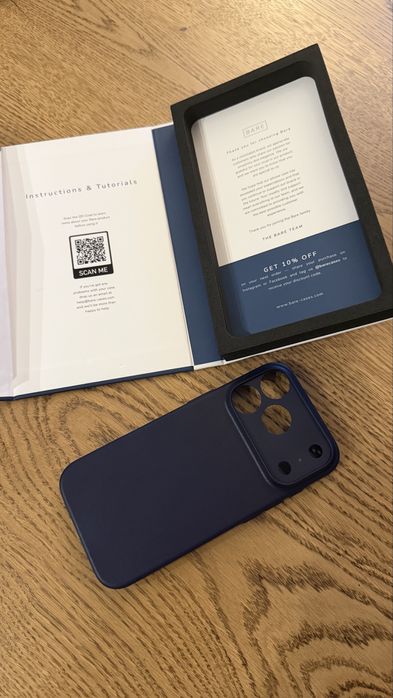 BARE Case за iPhone 17 Pro Deep Blue