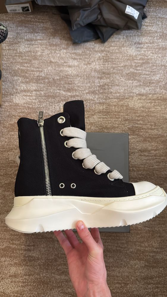 Rick Owens Geobasket Jumbolaces